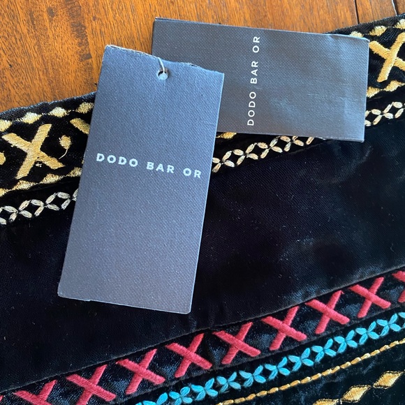 Dodo Bar Or colorful velvet mini New/ Never Worn - Picture 5 of 6
